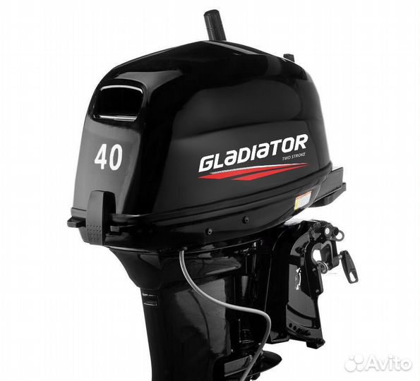 Лодочный мотор gladiator G40FES