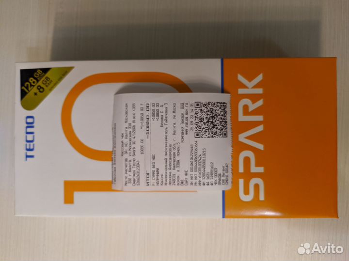 TECNO Spark 10, 4/128 ГБ