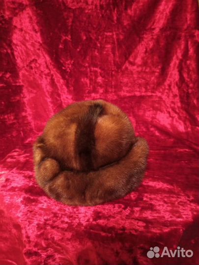 Шапка норковая женская