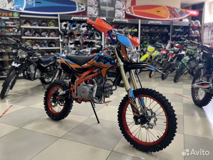 Питбайк Kayo Evolution YX140EM 17/14 KRZ