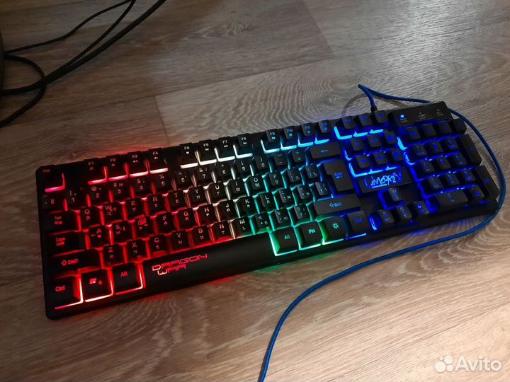 Клавиатура проводная Qumo Dragon War unicorn K01