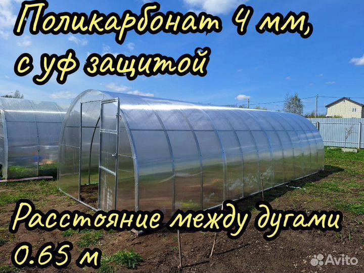 Теплица 3 на 8 м