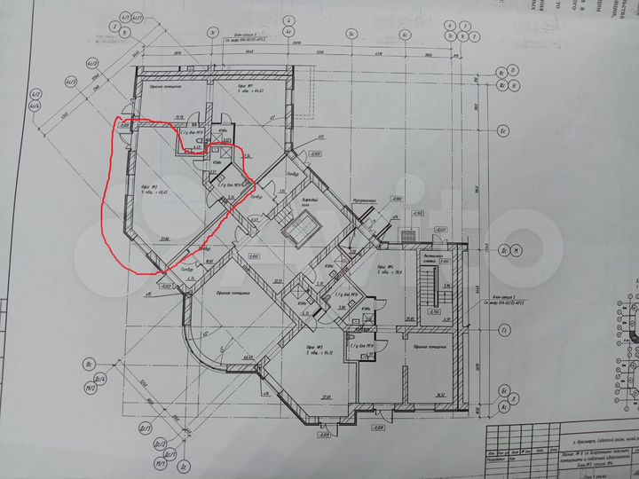 Помещение свободного назначения, 60.65 м²