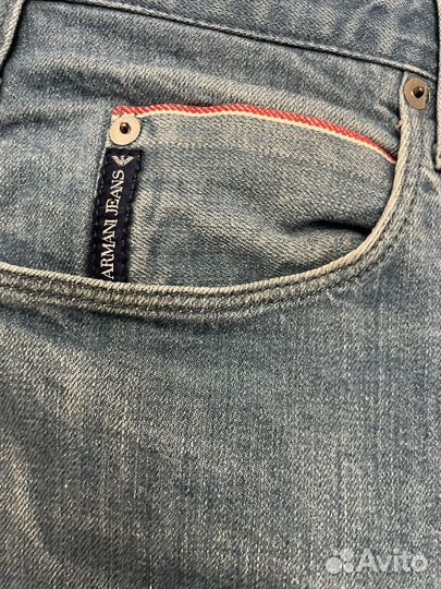 Джинсы Armani jeans мужские оригинал