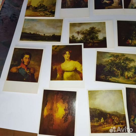 Почтовая открытка. Английская живопись