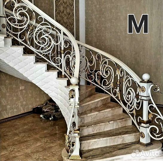 Перила, лестница, ограждение