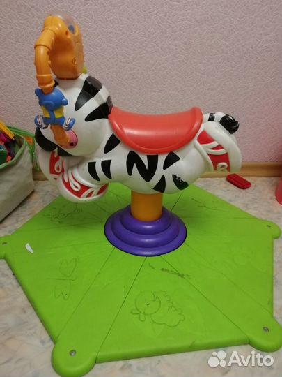 Попрыгун Зебра Fisher-Price 