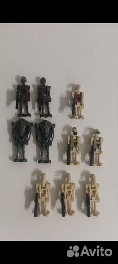 Лего минифигурки дроиды Star wars