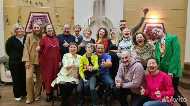 Йога смеха и смехотерапия в Москве, классы