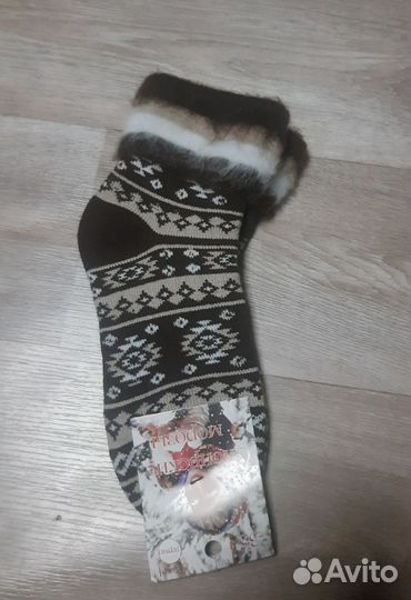 Носки шерстяные с начесом