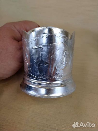 Подстаканник алюминиевый