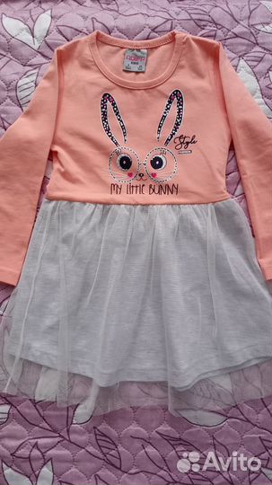 Платье для девочки размер 86, 92