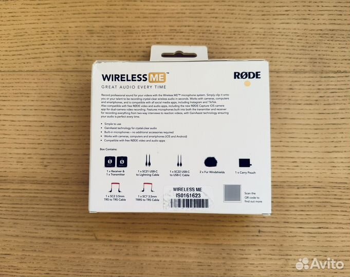 Rode wireless me беспроводной микрофон новый