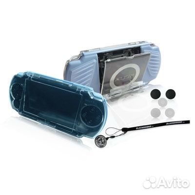 Набор с пластиковым корпусом 3 в 1 для PSP Slim