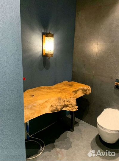 Столешница под раковину из слэба