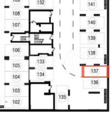 Машиноместо, 13 м²