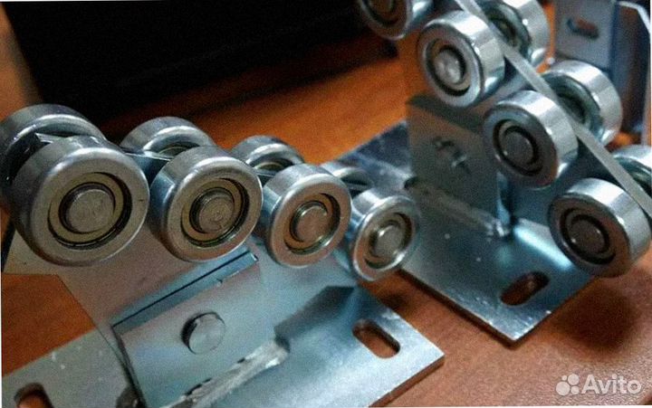 Ролики и направляющие балки для откатных ворот