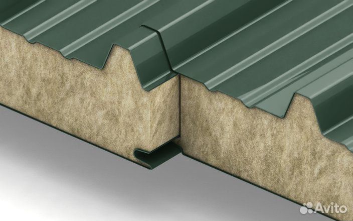 Сэндвич панели кровельные