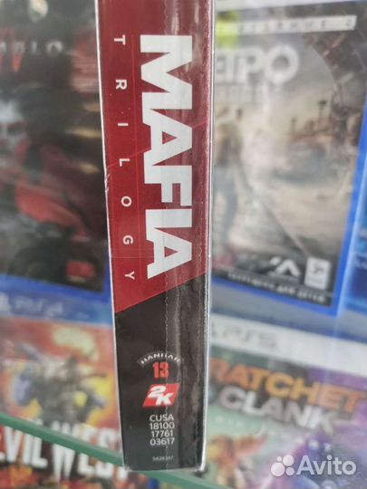 Mafia Trilogy PS4-PS5 новая