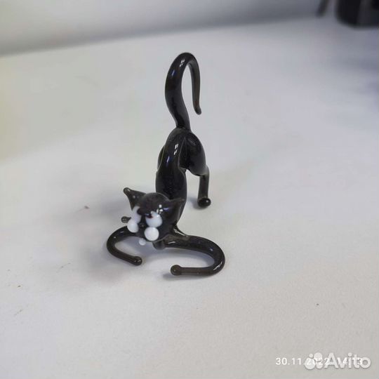 Стеклянные фигурки животных