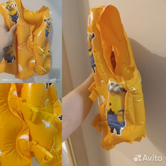 В идеальном состоянии детские жилеты для плавания