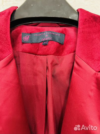 Пиджак бархатный 50-52 размер