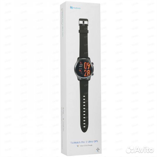 Смарт часы TIC Watch Pro 3 Ultra Black GPS