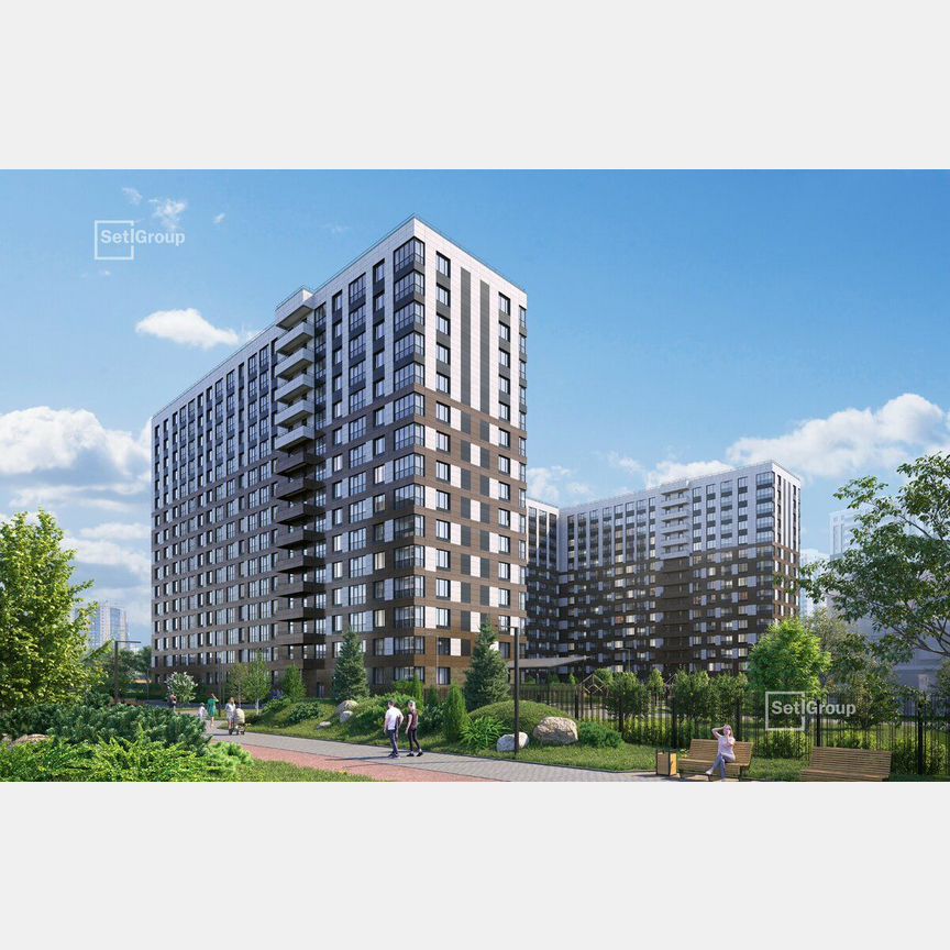 1-к. квартира, 36,5 м², 2/17 эт.