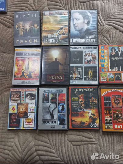 DVD бу пакетом зарубежные фильмы и сериалы