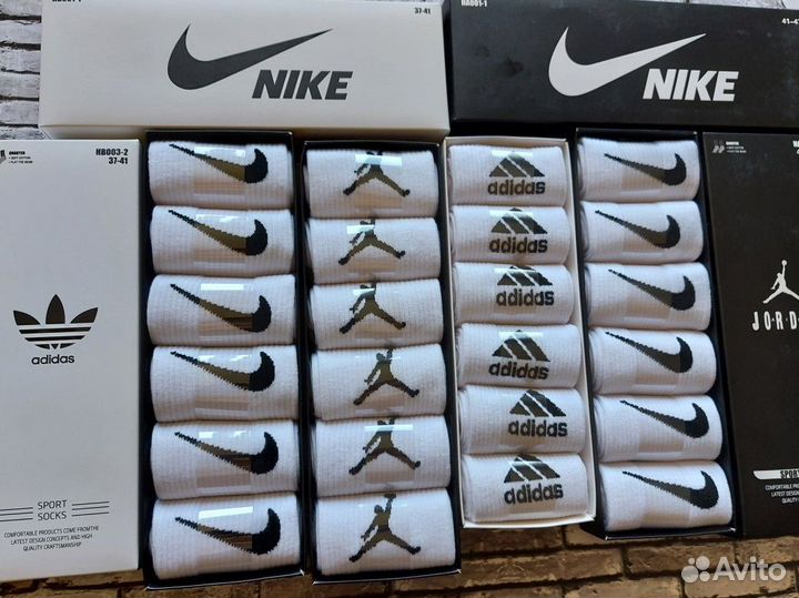 Носки Nike Adidas Jordan Puma