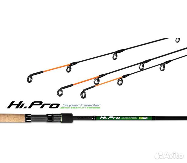 Фидерное удилище Zemex HI-PRO Super Feeder 14ft