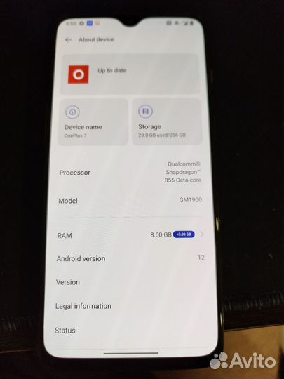 OnePlus 7, 8/256 ГБ