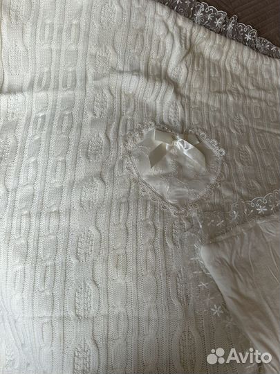 Детский пледик на выписку