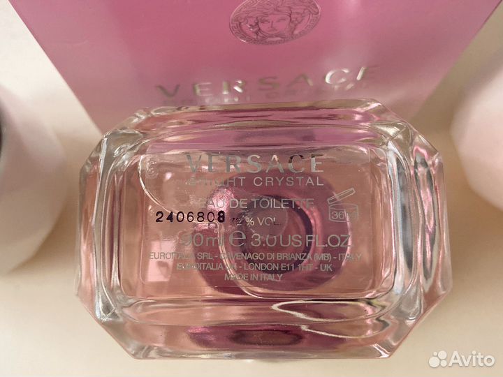 Духи женские versace bright crystal 90ml