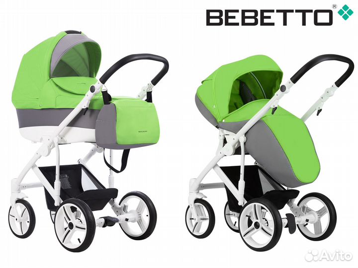 Детская коляска 2 в 1 Bebetto Magnum 193 BIA