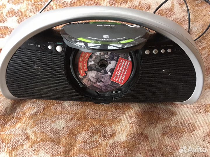 Радио с проигрывателем сd дисков