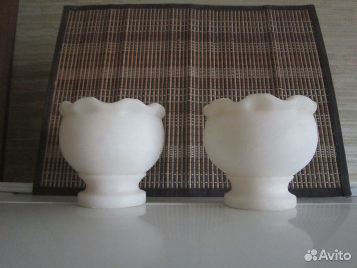 Вазы мраморные натуральные новые