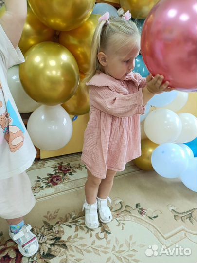 Муслиновые платья 86-92