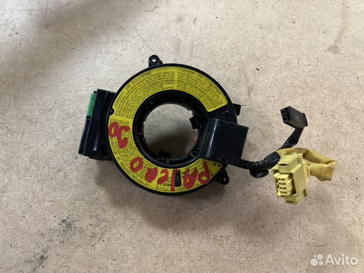 Шлейф srs кольцо mitsubishi pajero