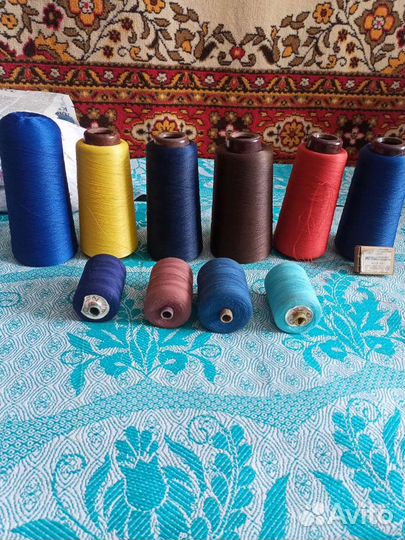 Нитки швейные