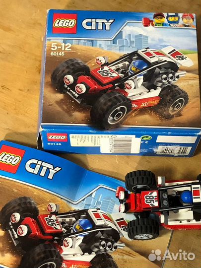 Lego city гоночный автомобиль