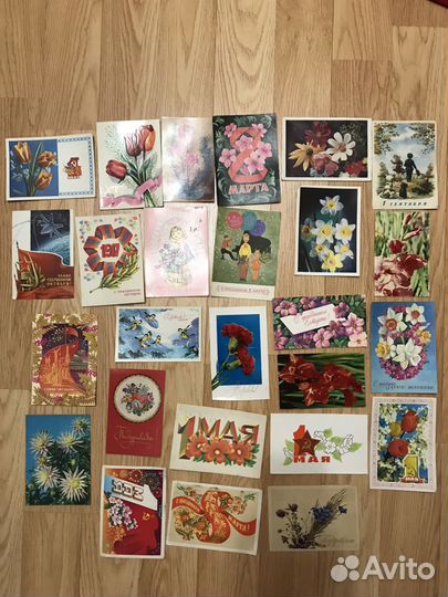 Открытки СССР 1960-х годов