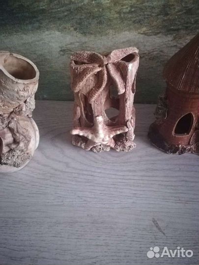 Домики для аквариума