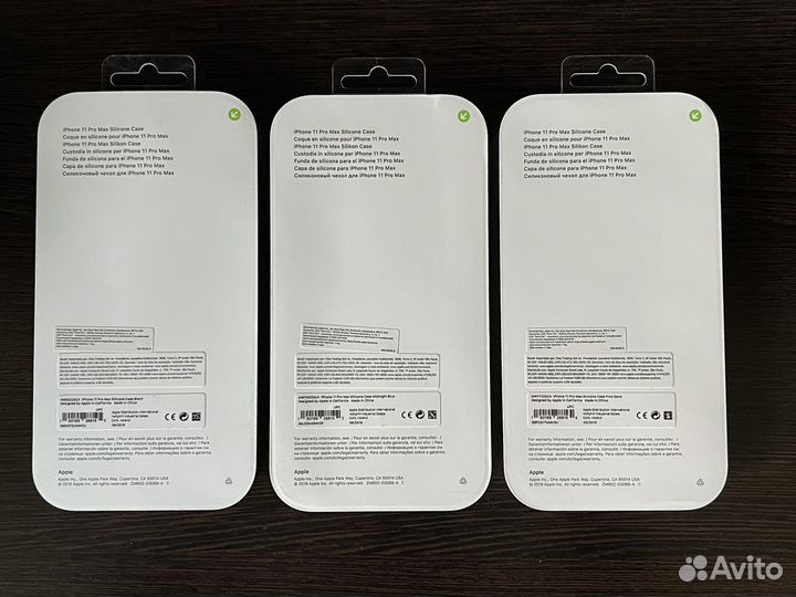 iPhone 11 Pro Max Силиконовый чехол Оригинал