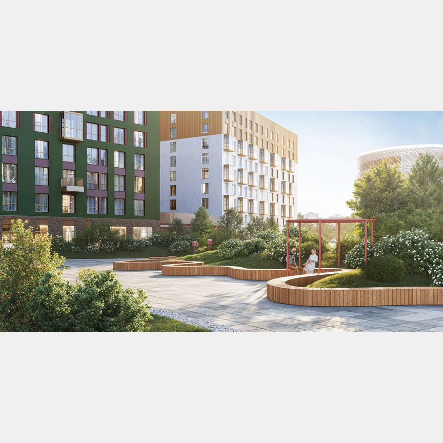 2-к. квартира, 66,4 м², 3/9 эт.