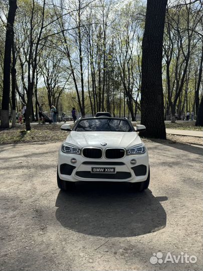 Детский лицензированный электромобиль BMW X6M