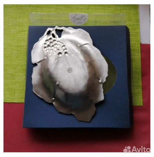 Оловянное блюдо с клеймом