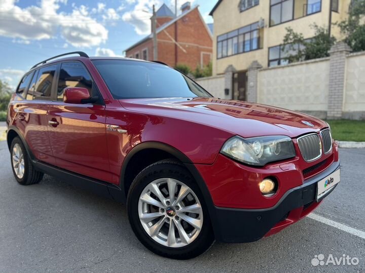 BMW X3 2.5 AT, 2008, 160 334 км