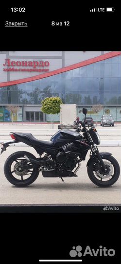 Мотоцикл Yamaha в идеальном состоянии