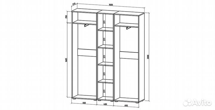 Шкаф «Тунис-8»